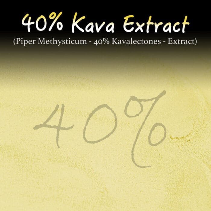 Kava Extract - 40% Kavalectones - Super Concentrated - Piper Methysticum - Instant Kava - Kratom Alternatives