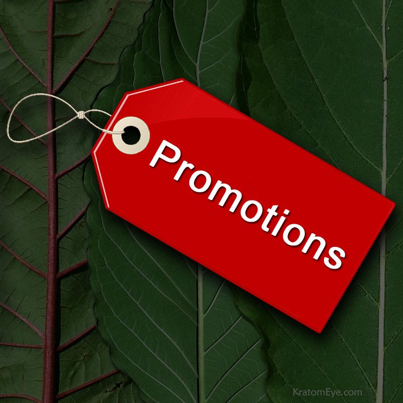 Kratom Promotions & Discounts
