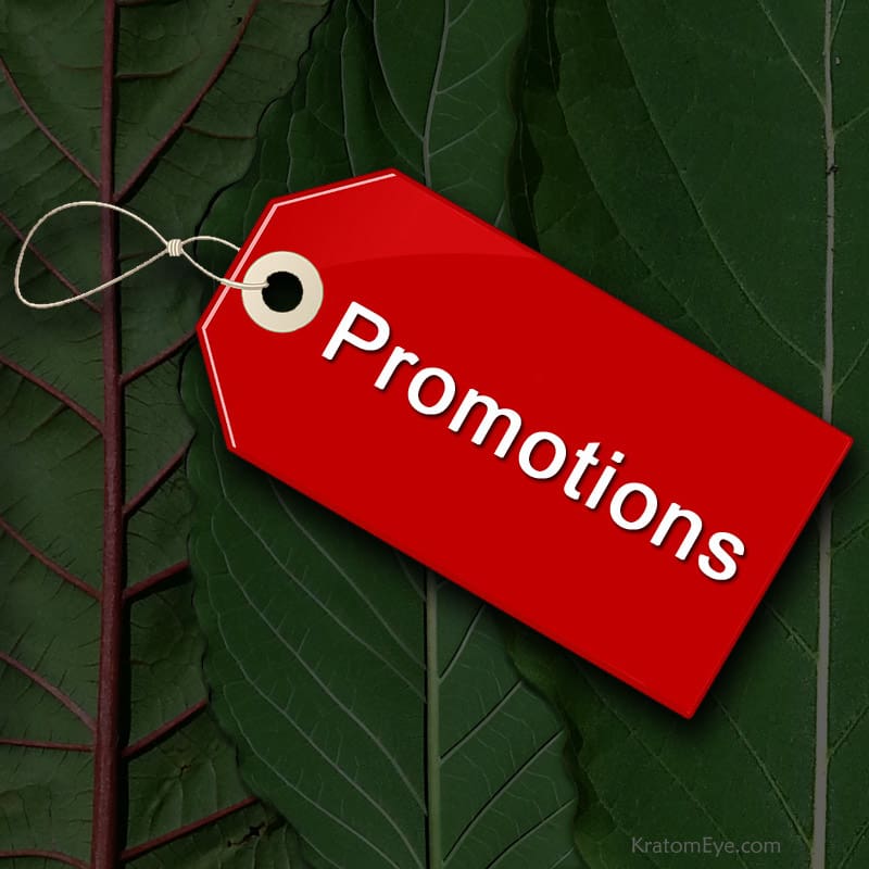 Kratom Promotions & Discounts