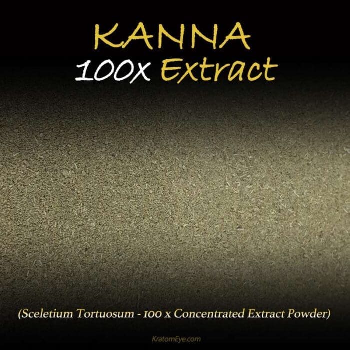 Kanna 100x Extract - Highly Concentrated - Sceletium Tortuosum - Highest Grade Natural Extraction Powder