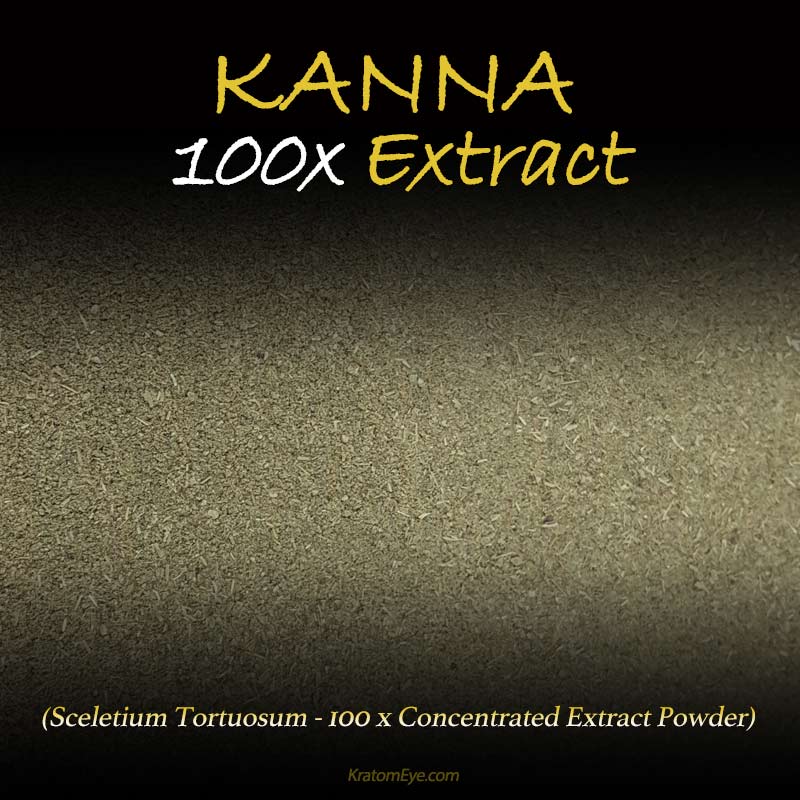 Kanna 100x Extract - Highly Concentrated - Sceletium Tortuosum - Highest Grade Natural Extraction Powder