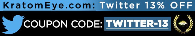 Twitter Kratom Coupons 13% OFF