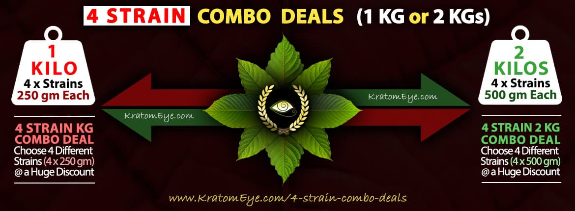 4 Strain Combo Deals: 4-Way Split - Discounted Kilos