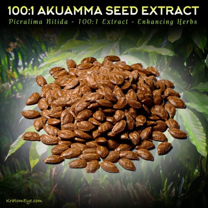 Akuamma Seed Extract 100:1 | Picralima Nitida | Potentiating Herb | Pain Relief