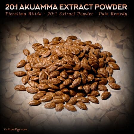 20:1 Akuamma Seed Extract Powder - Pain Relief & Enhancing Herb